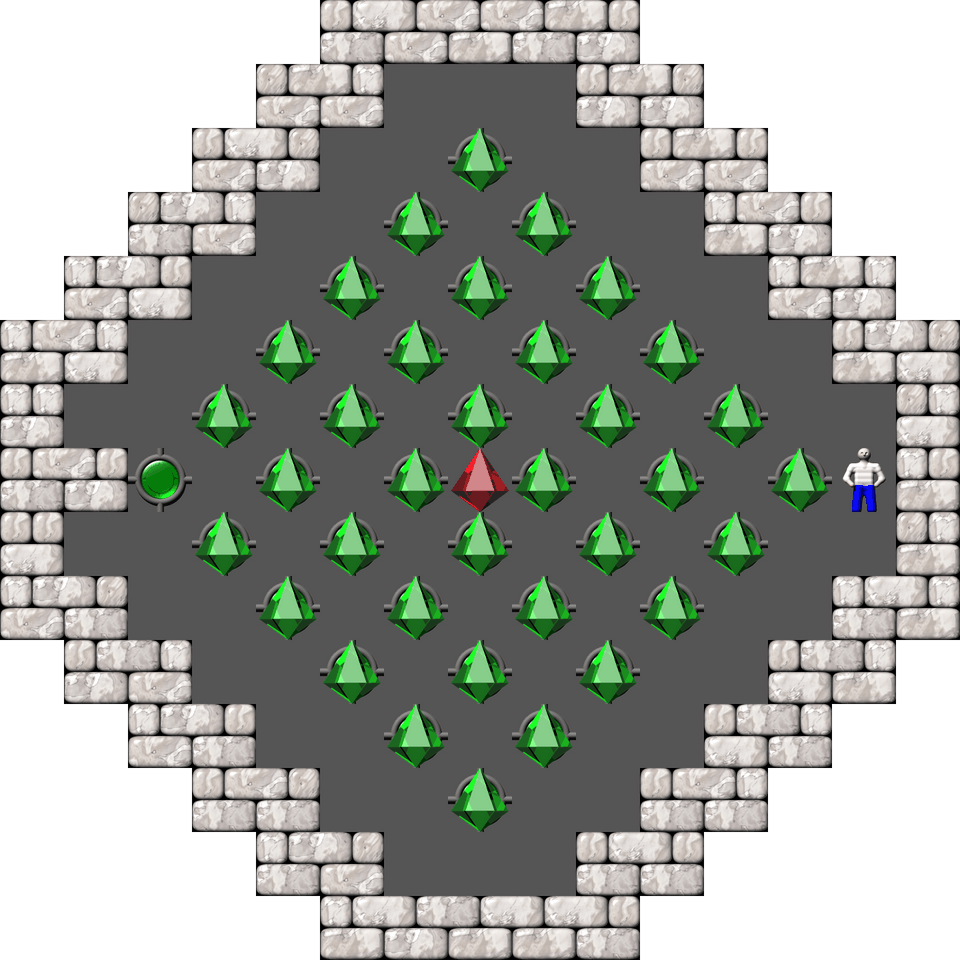 Sokoban Thinking Rabbit Arranged level 505